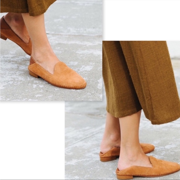 Soludos Venetian Brown Suede Convertible Loafer NEW ~ size 5.5 - Picture 1 of 9